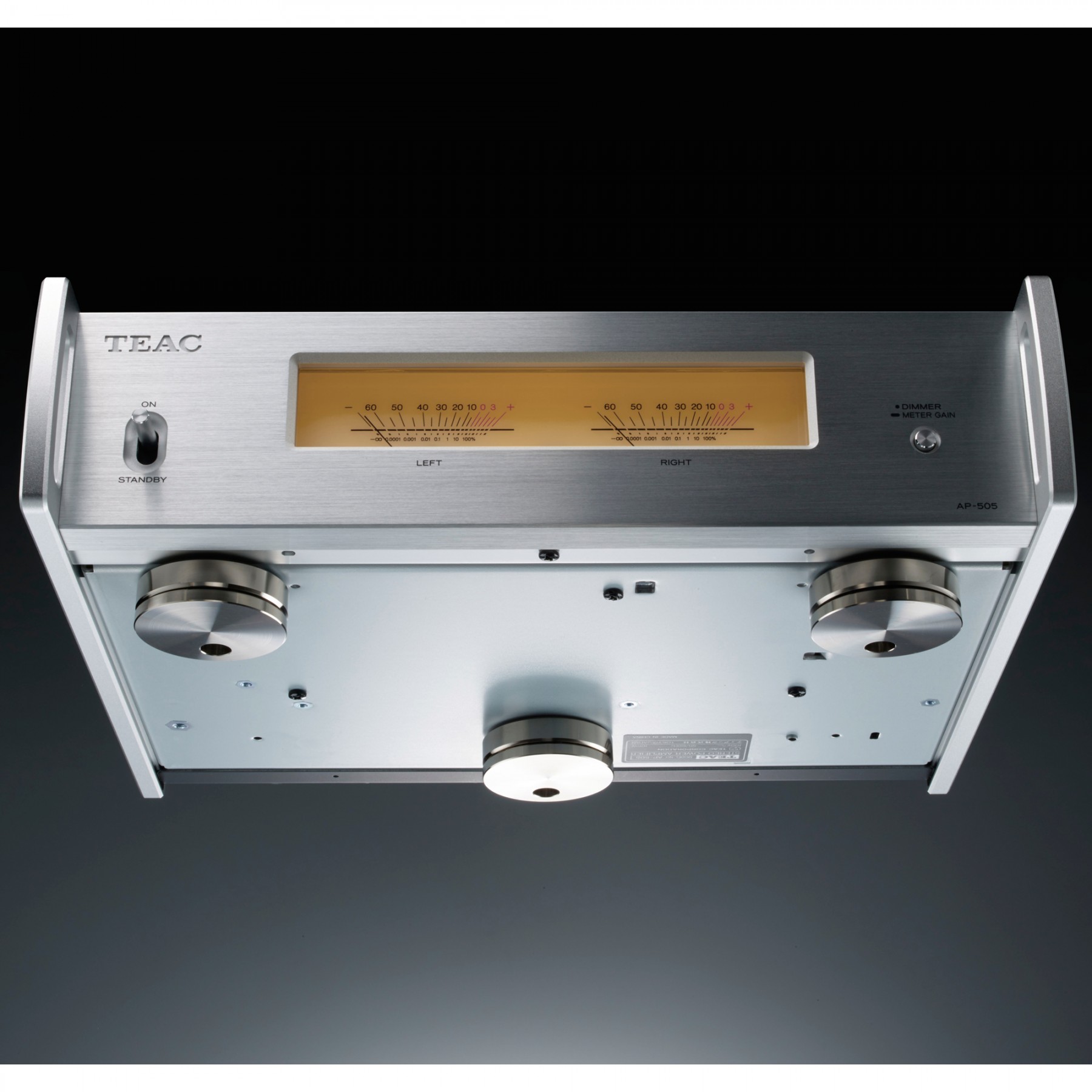 AP-505 silber Stereo-Endverstärker Teac