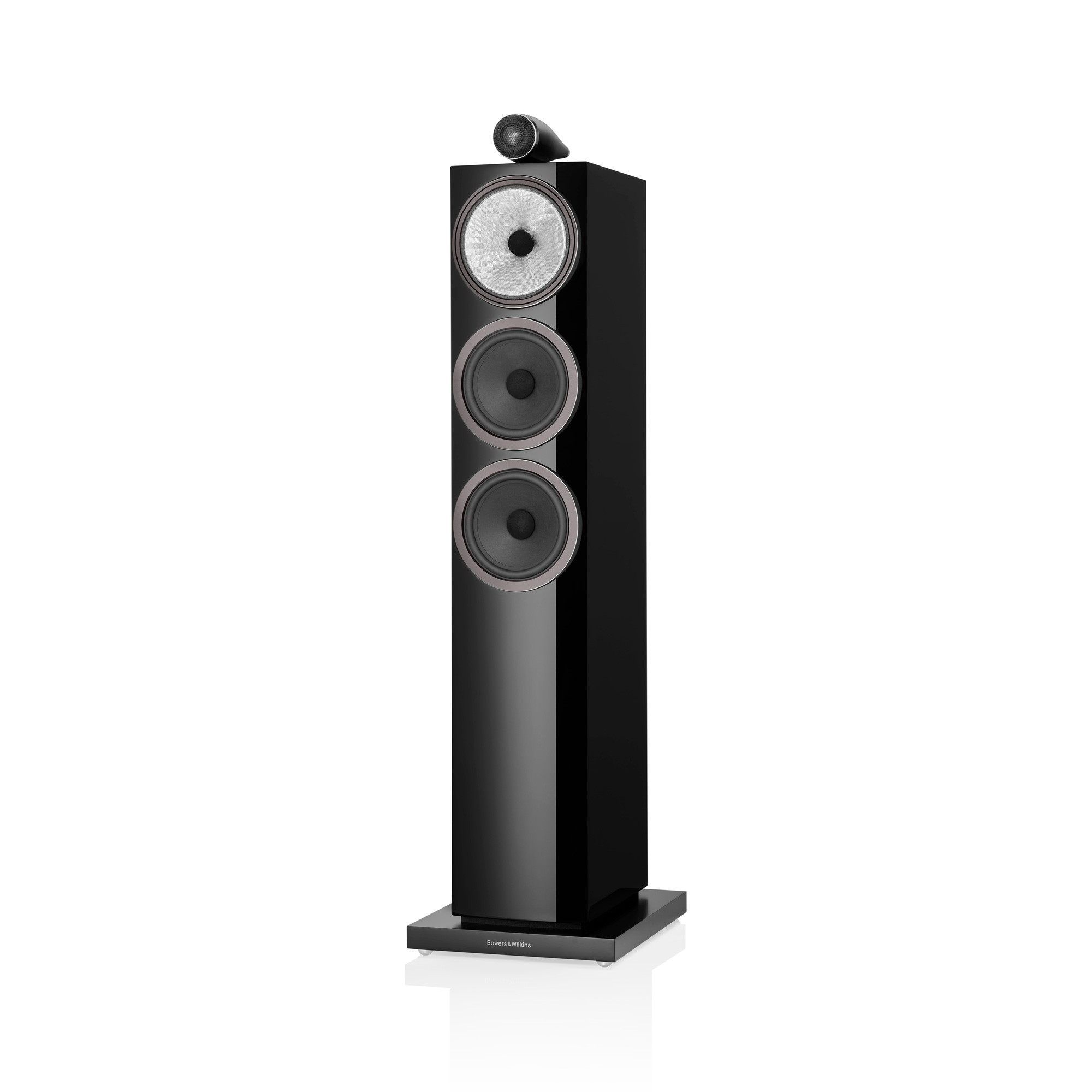 Bowers & Wilkins 703 S3 schwarz hochglanz Stück Standlautsprecher