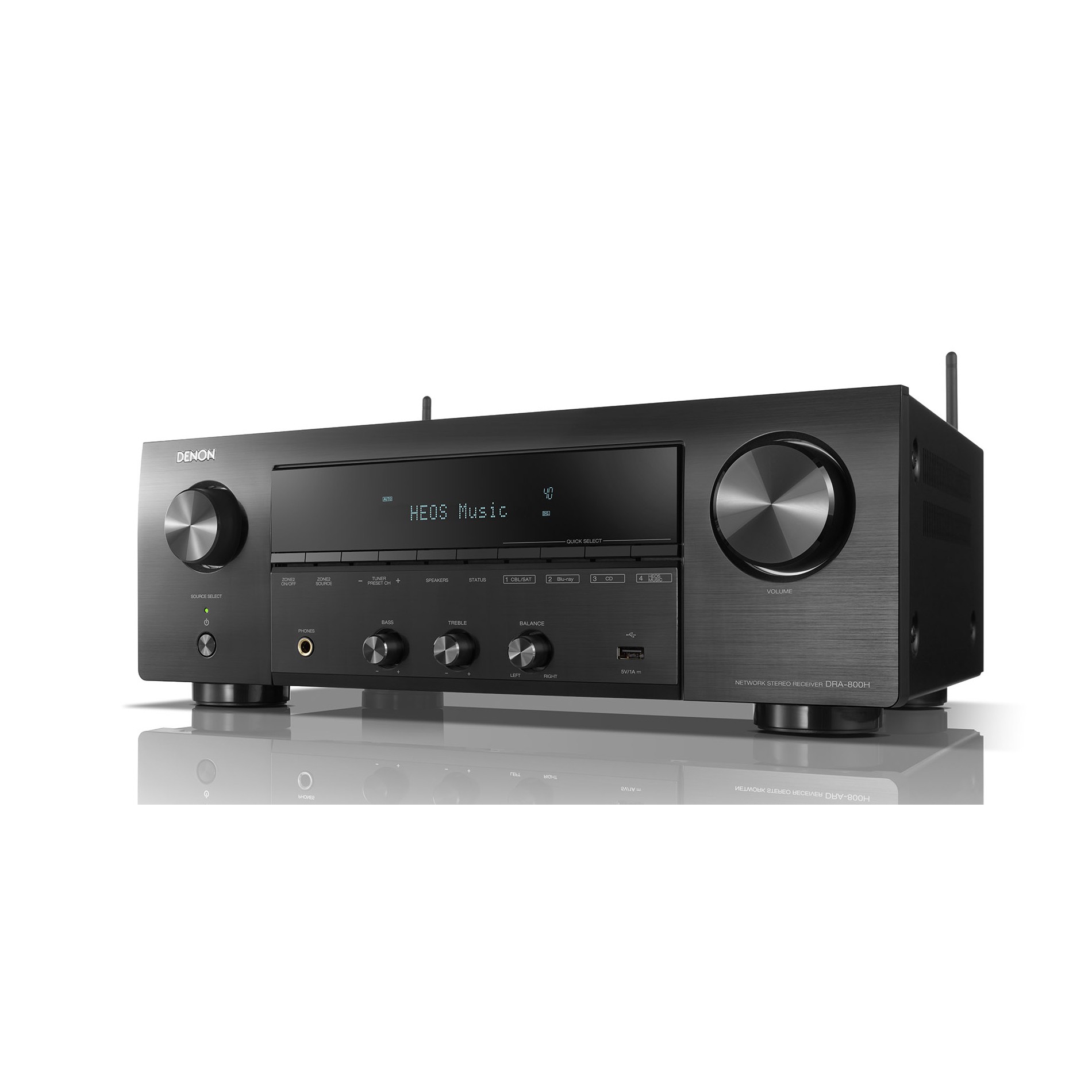 Denon DRA-800H schwarz Netzwerk-Receiver
