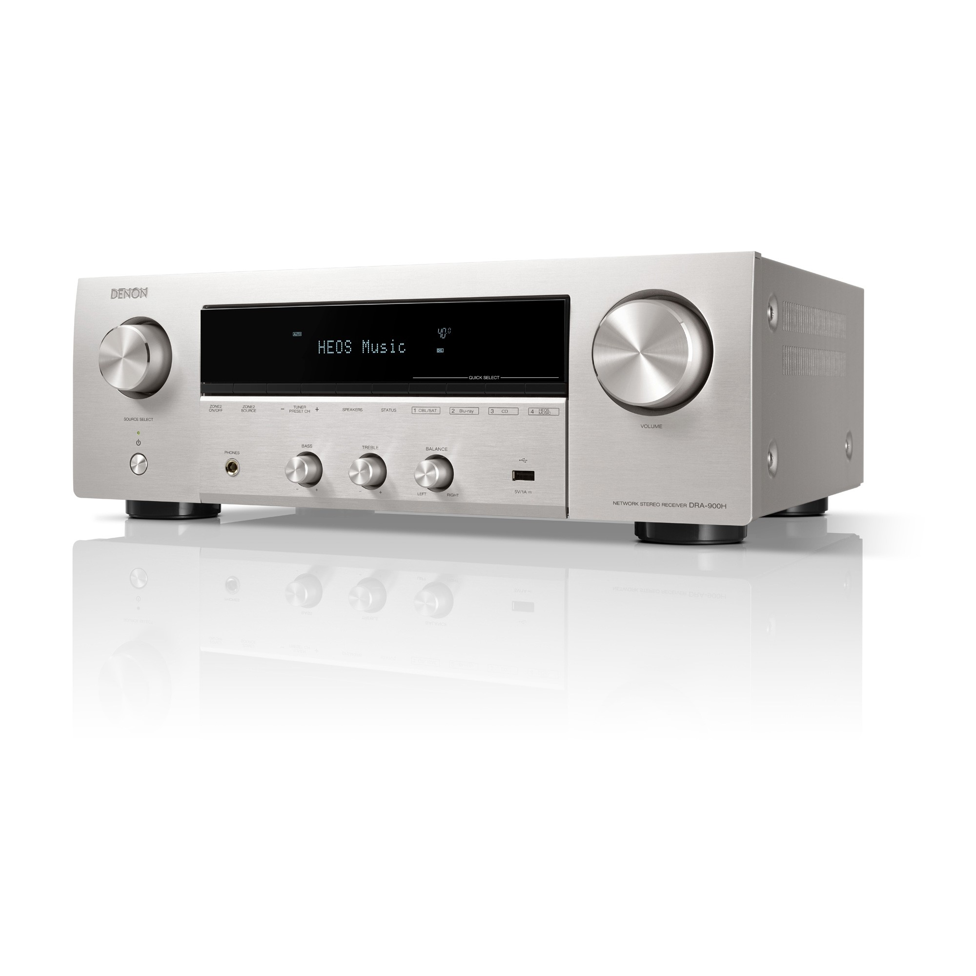 Denon DRA-900H silber (100€ Cashback) Netzwerk-Receiver