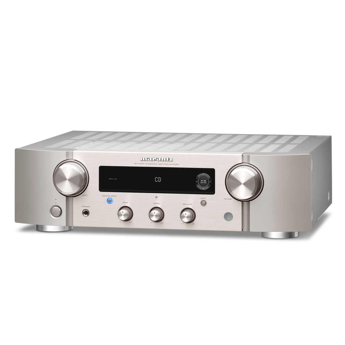 Marantz PM 7000N silber/gold Netzwerk-Stereo-Vollverstärker