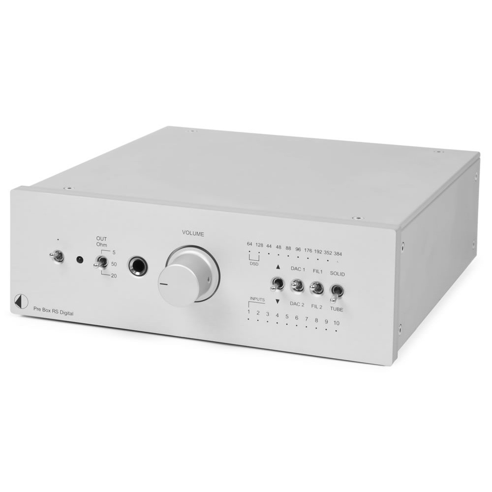 Pro-Ject Pre Box RS Digital silber
