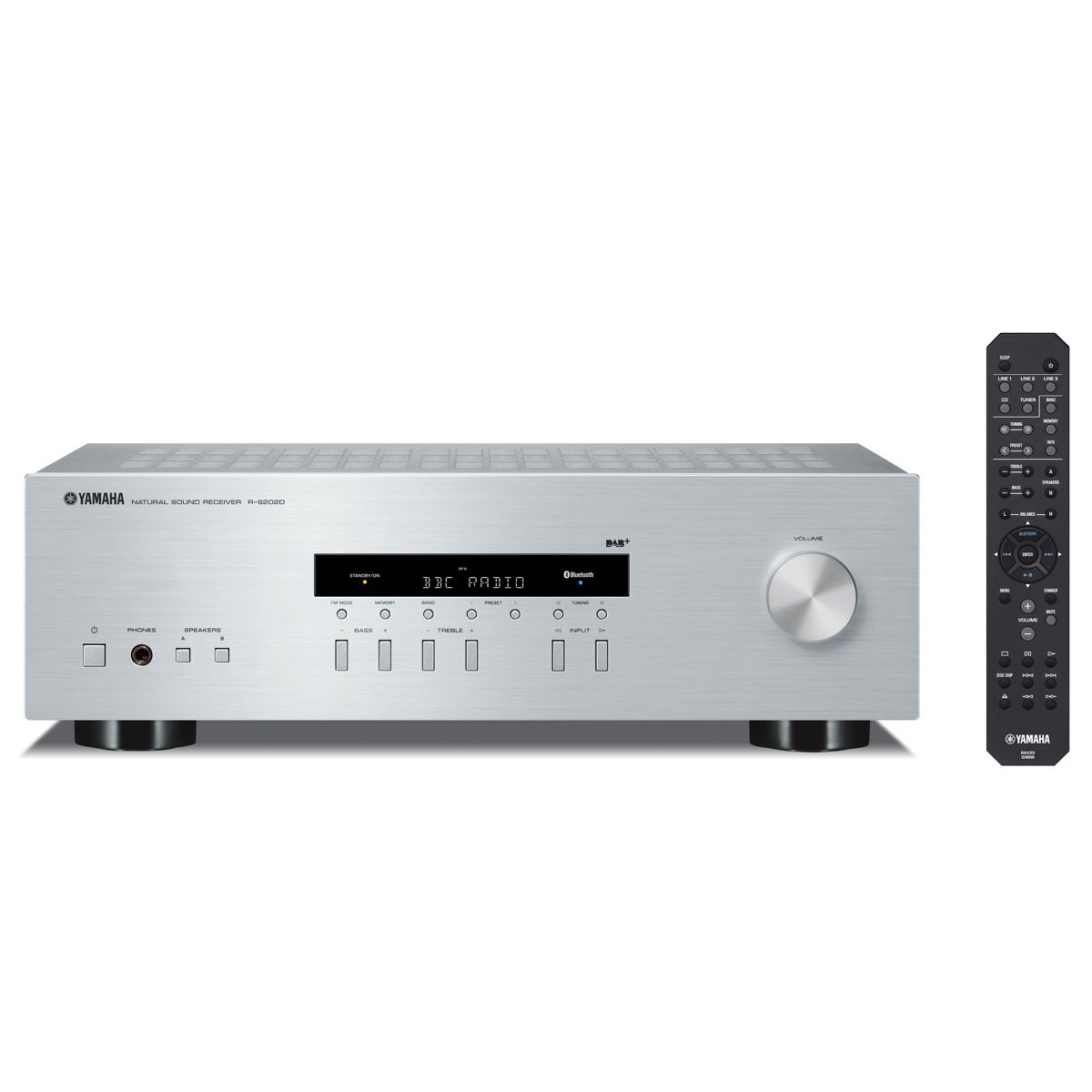 Yamaha R-S 202D silber Stereo-Receiver