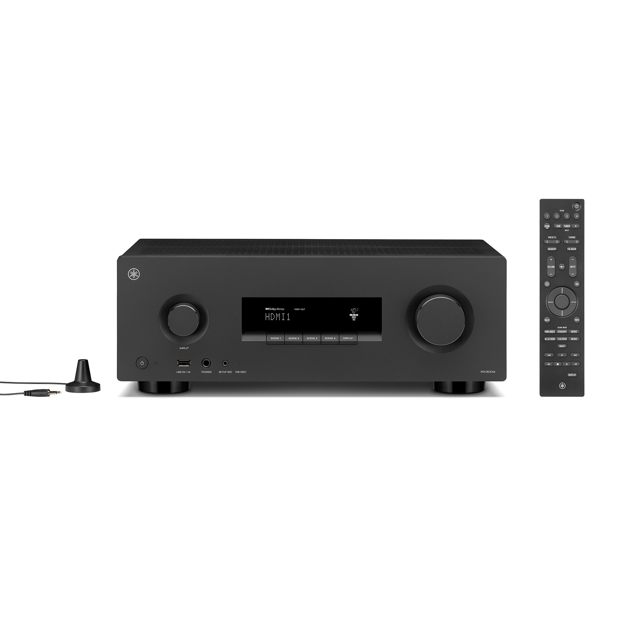 Yamaha RX300A schwarz Heimkinoreceiver