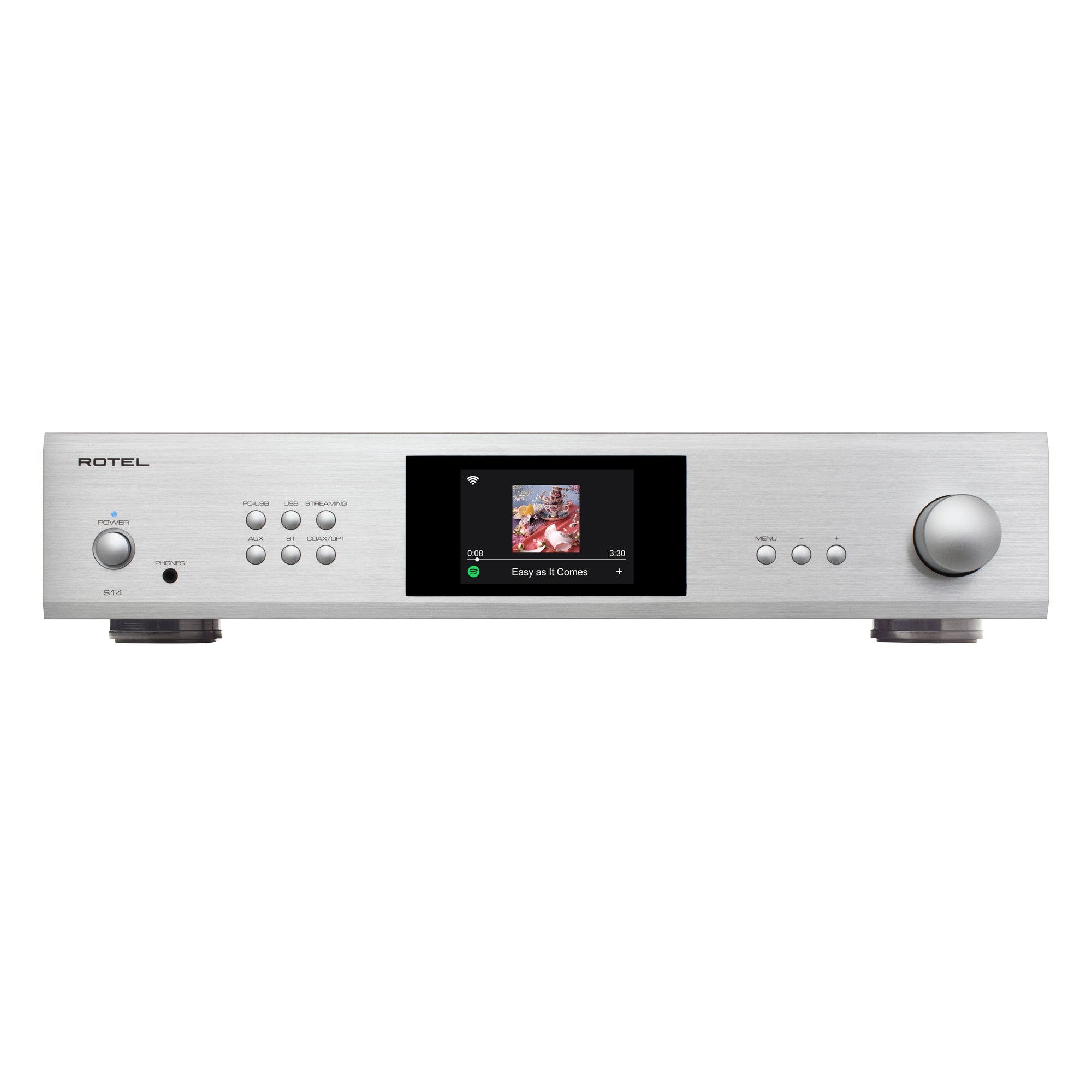 Rotel S14 silber Streaming-Verstärker