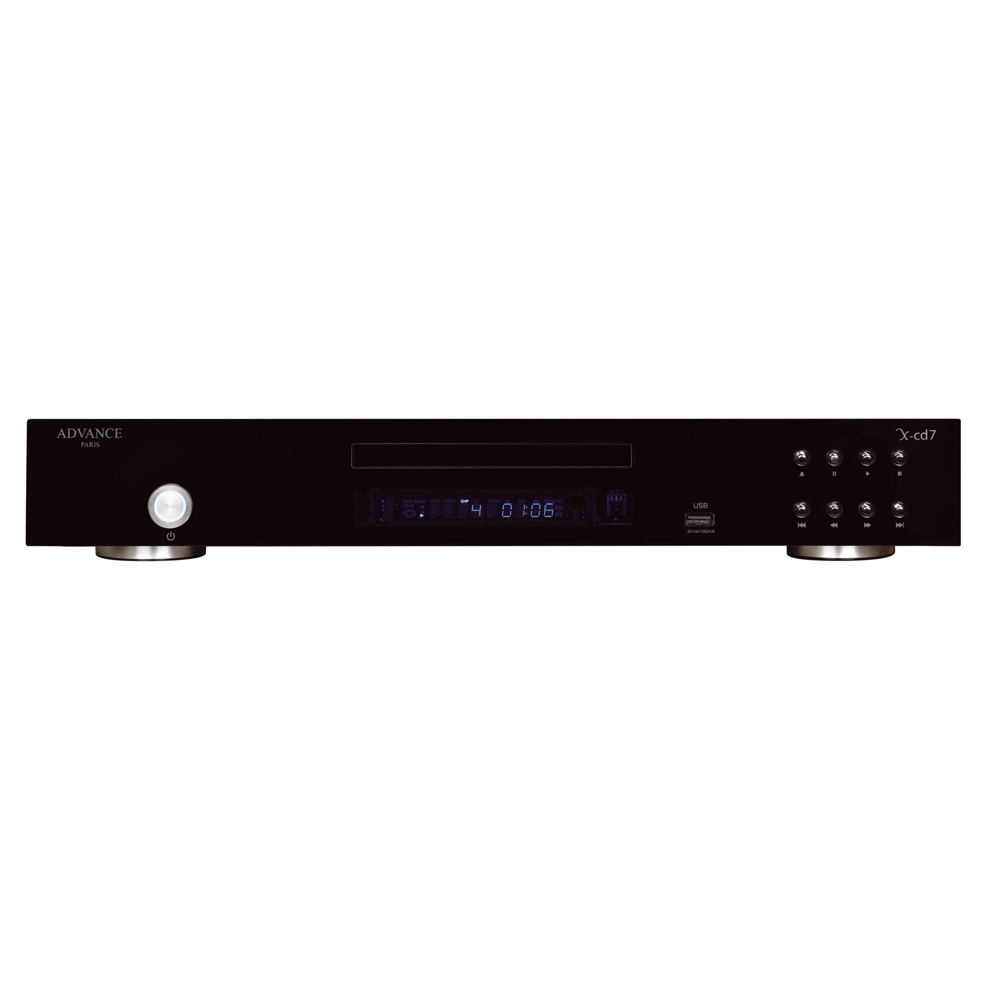 Advance Paris X-CD7 schwarz CD-Player