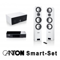 Canton Smart GLE 9 weiss + Smart Connect 5.1 Gen. 2 + kostenlos Smart GLE 5 weiss