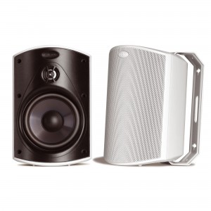 Polk Audio Atrium 4 weiss Paar Outdoor-/ Regallautsprecher