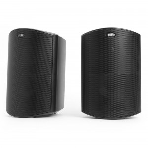 Polk Audio Atrium 5 schwarz Paar Outdoor-/ Regallautsprecher