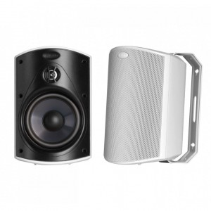 Polk Audio Atrium 5 weiss Paar Outdoor-/ Regallautsprecher