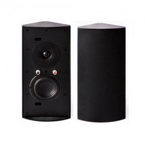 Cornered Audio C3 schwarz Paar Ecklautsprecher
