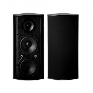 Cornered Audio C5TRM schwarz Paar Ecklautsprecher