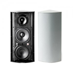 Cornered Audio C5TRM weiss Paar Ecklautsprecher