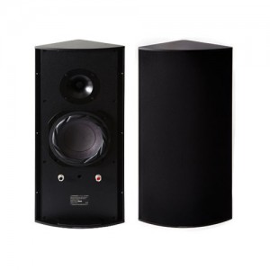 Cornered Audio C6TRM schwarz Paar Ecklautsprecher