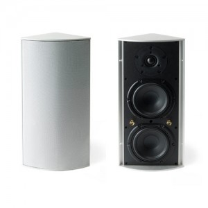 Cornered Audio C5 weiss Paar Ecklautsprecher