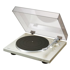 Denon DP-300 F premium silber Plattenspieler