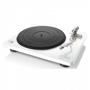 Denon DP-400 weiss Plattenspieler