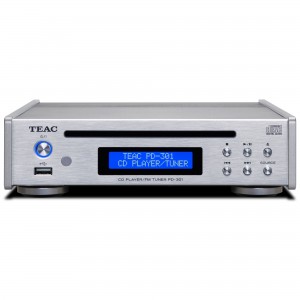 Teac PD-301 DAB-X silber -  Retoure -  CD-Player / DAB / UKW-Tuner