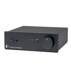 Pro-Ject Pre Box S2 Analogue schwarz