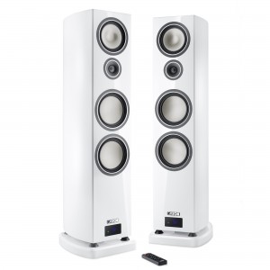 Canton Smart Vento 9 weiss highgloss - Auspackware - Set / Paar Wireless - Aktiv-Standlautsprecher