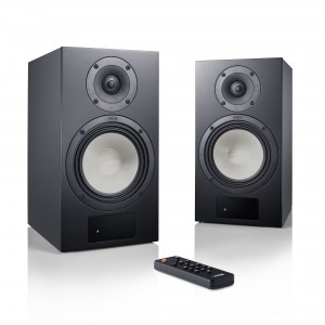 Canton Smart GLE 3 S2 schwarz Set / Paar - Retoure - Wireless Aktiv-Regallautsprecher