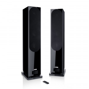 Canton Smart Townus 8 schwarz highgloss Paar - Auspackware - Standlautsprecher