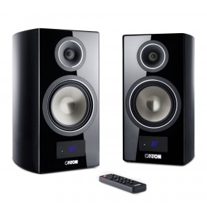 Canton Smart Vento 3 schwarz highgloss Set / Paar Wireless Aktiv-Lautsprecher