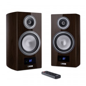 Canton Smart Vento 3 S2 nussbaum dunkel highgloss Set / Paar Wireless Aktiv-Lautsprecher