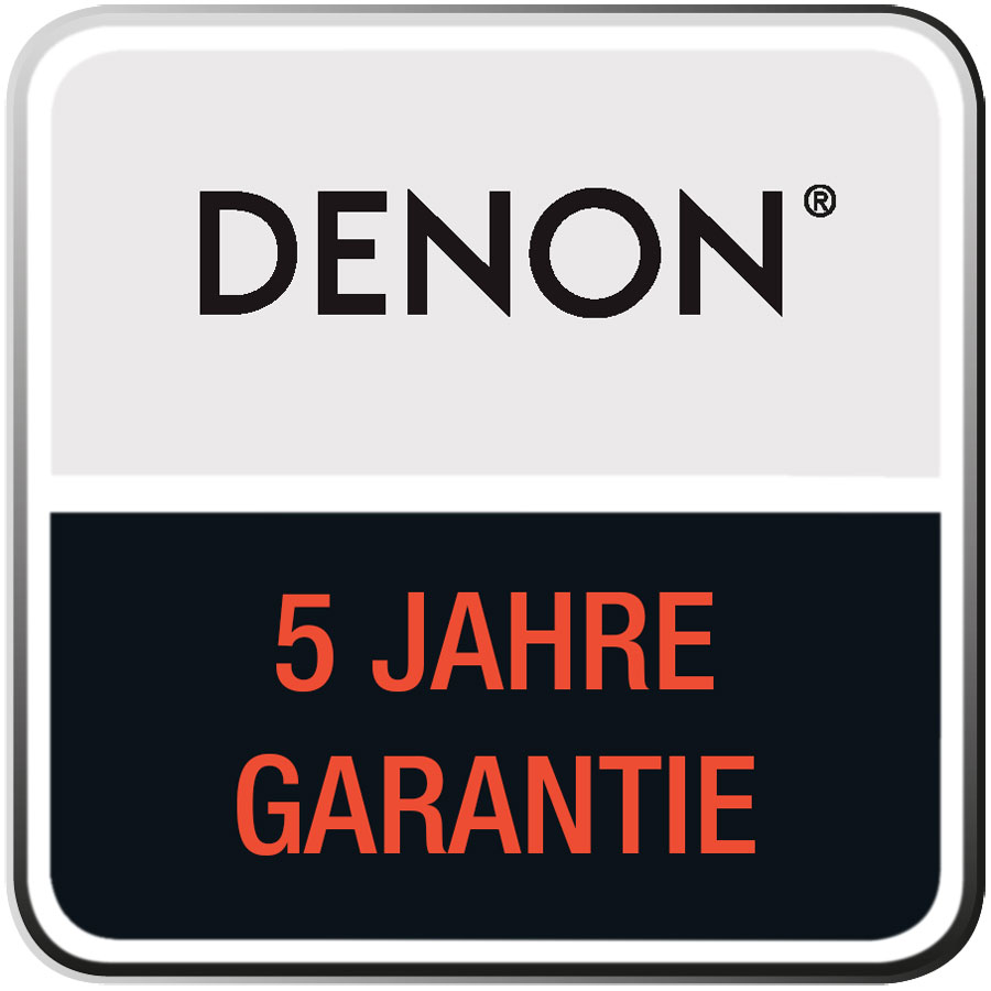 Denon Premium 5 Jahre Garantie Logo